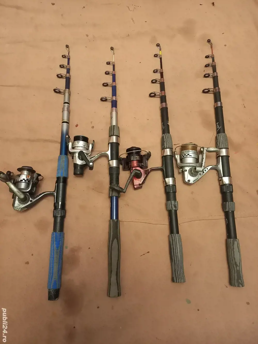 Lanseta 2 1m telescopica cu mulineta 