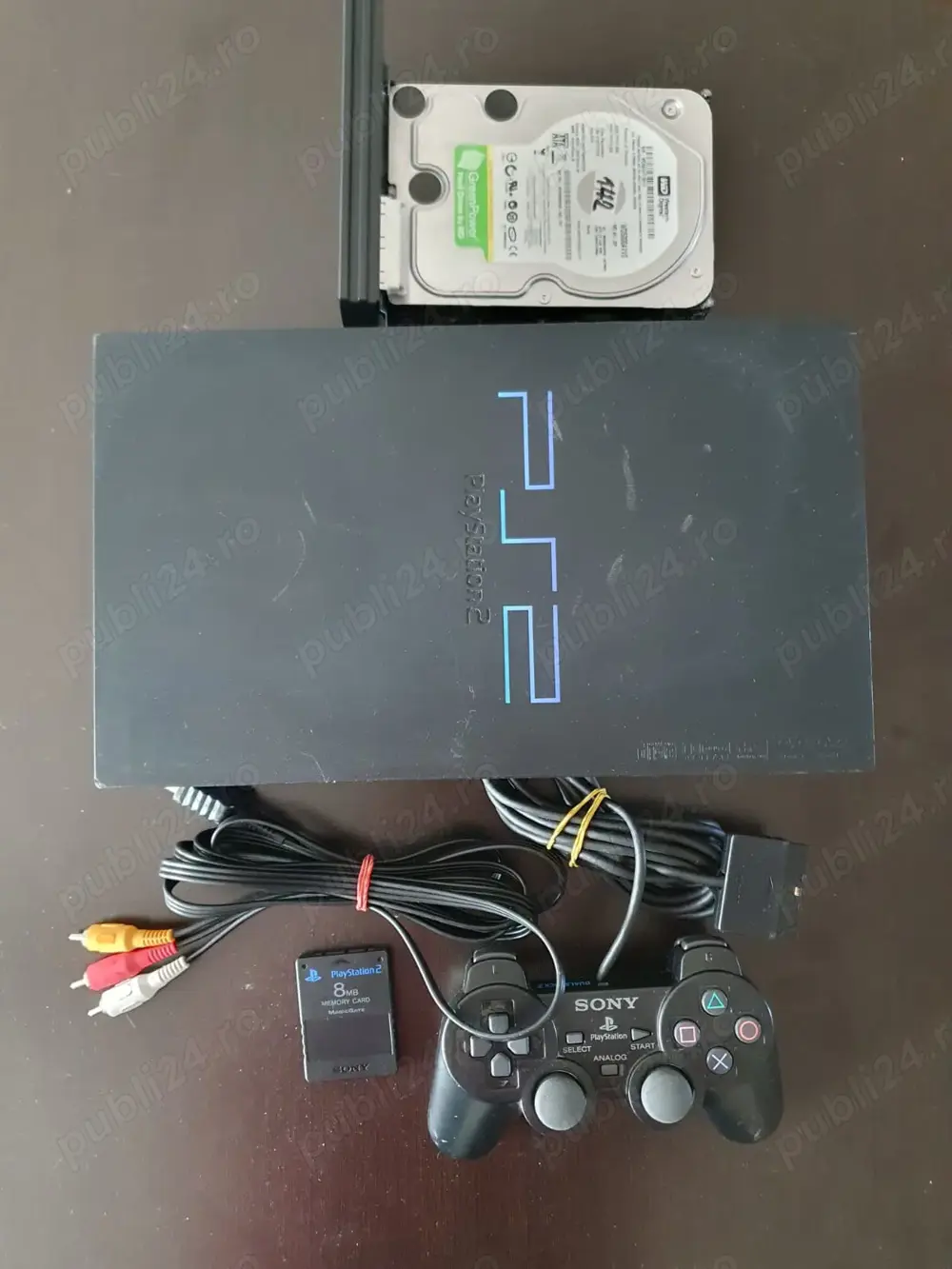 PS2 fat modat pe HDD  accesorii PS2
