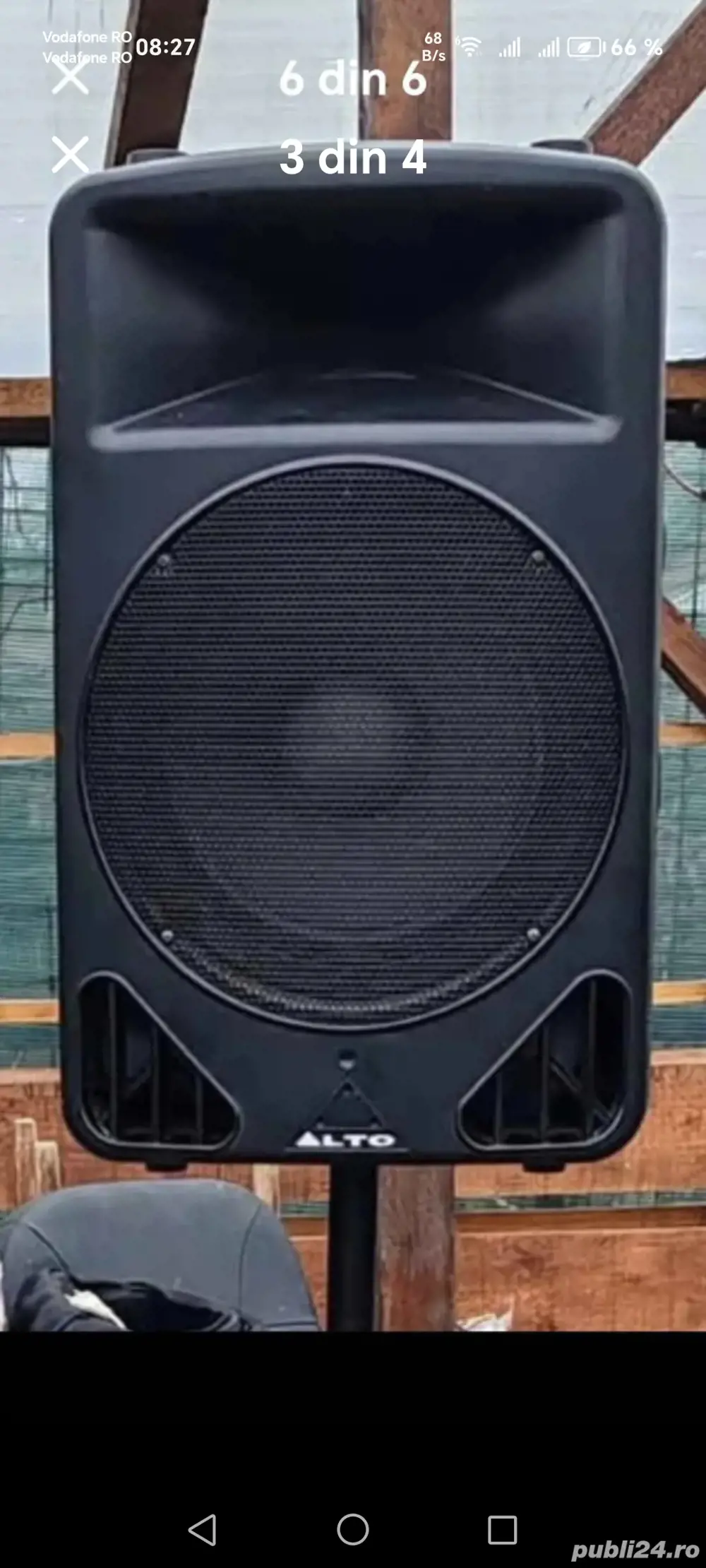 Amplificare+boxe +stativi,cabluri