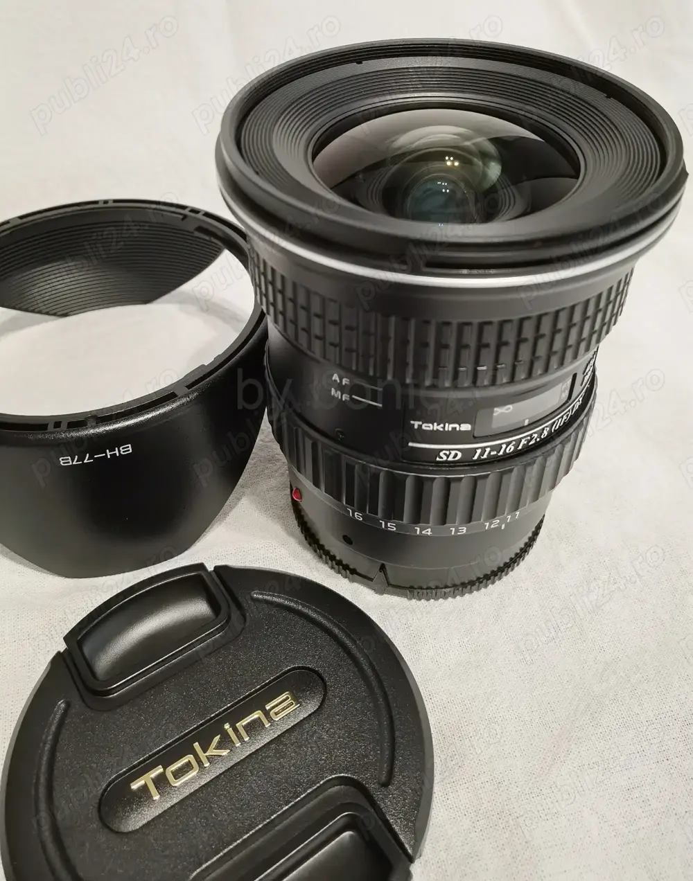 Obiectiv foto (profi) Tokina AT-X Pro DX 11-16mm f2.8, pt Sony D-SLR (nu mirroless) ca nou