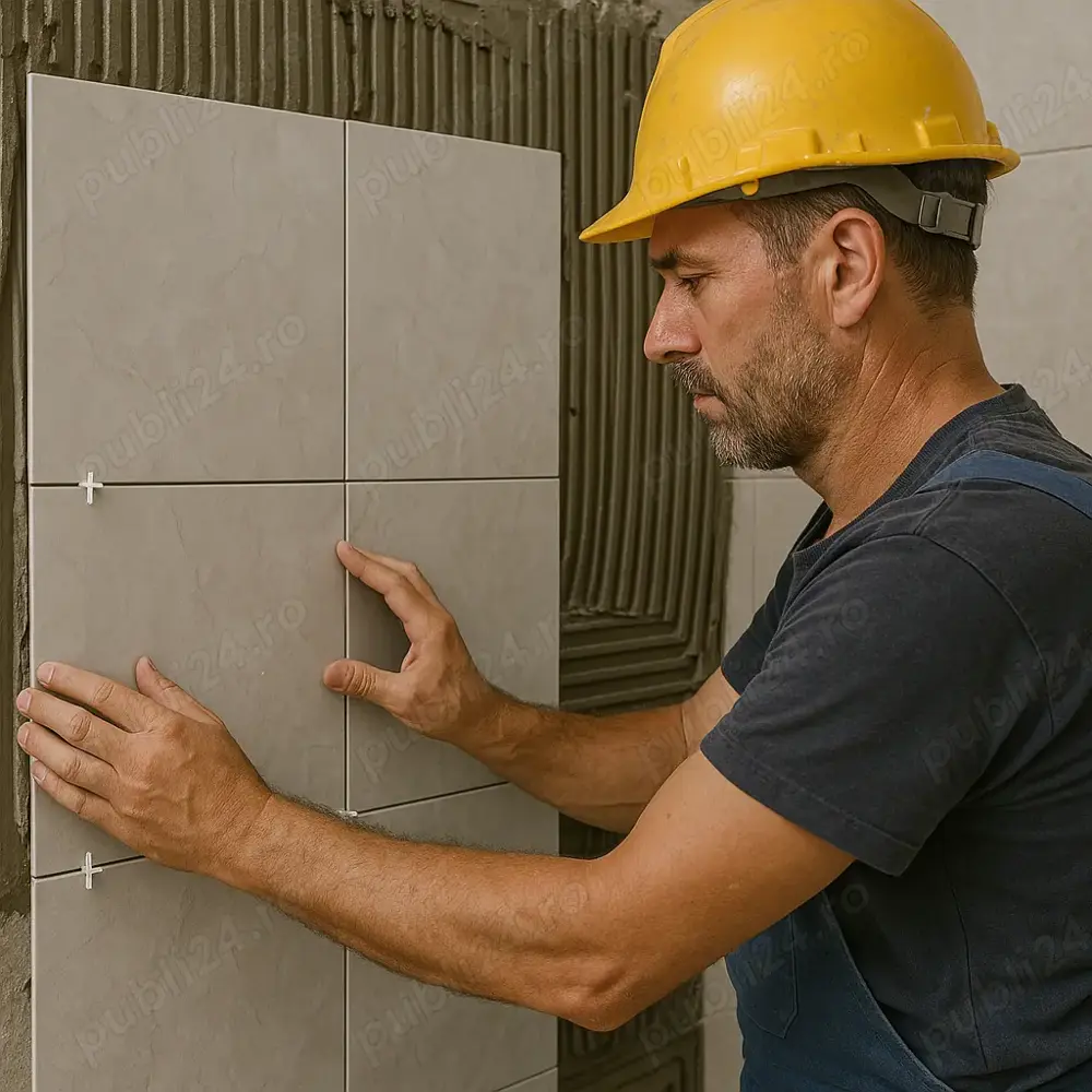 Firma de constructii - angajeaza faiantari