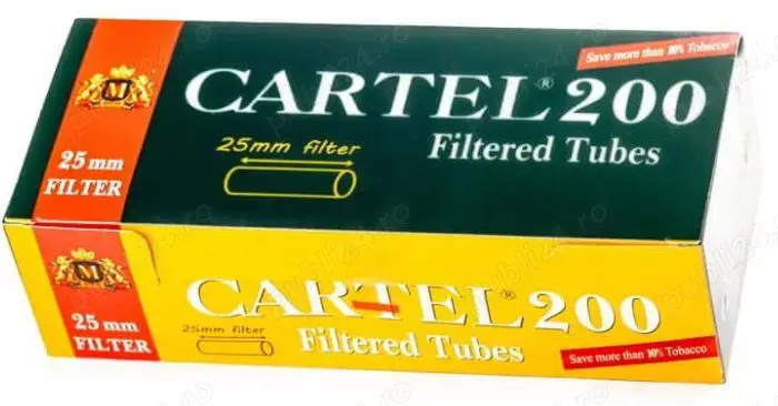 Tuburi Tigari Cartel Extra (25 mm) 200