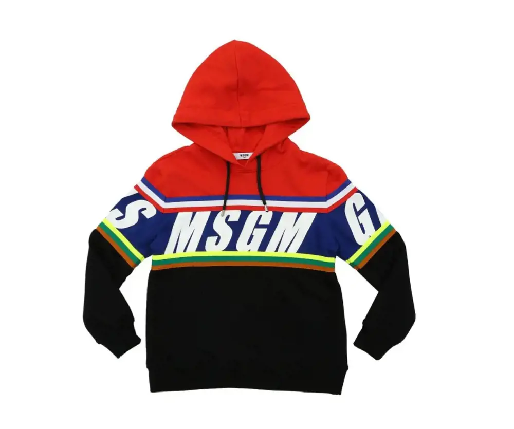 hanorac superb colorat MSGM 14 ANI