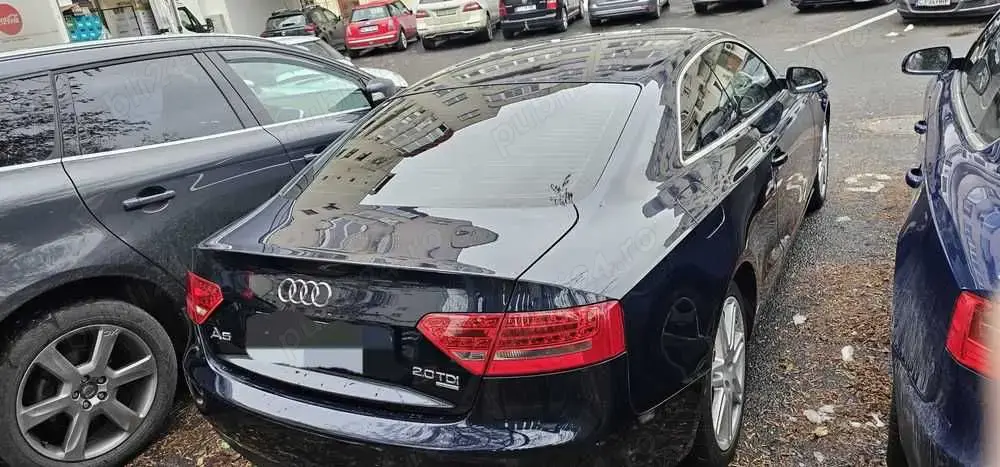 Audi A5manual quattro 2011,4x4,2uși EURO5,full piele,navigație mare LED+xenon170CP,distribuție nouă