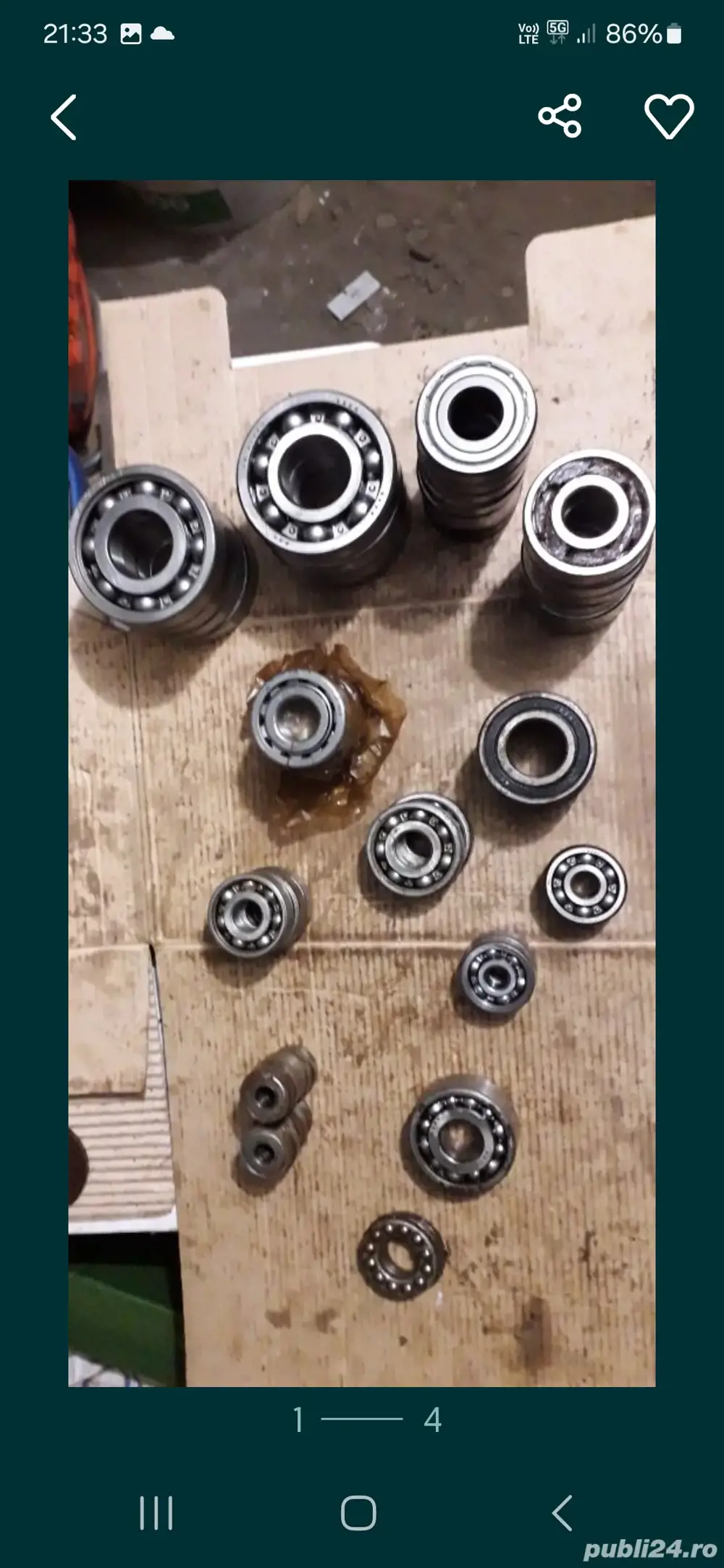 Vand rulmenti tot ce se vede in poza.