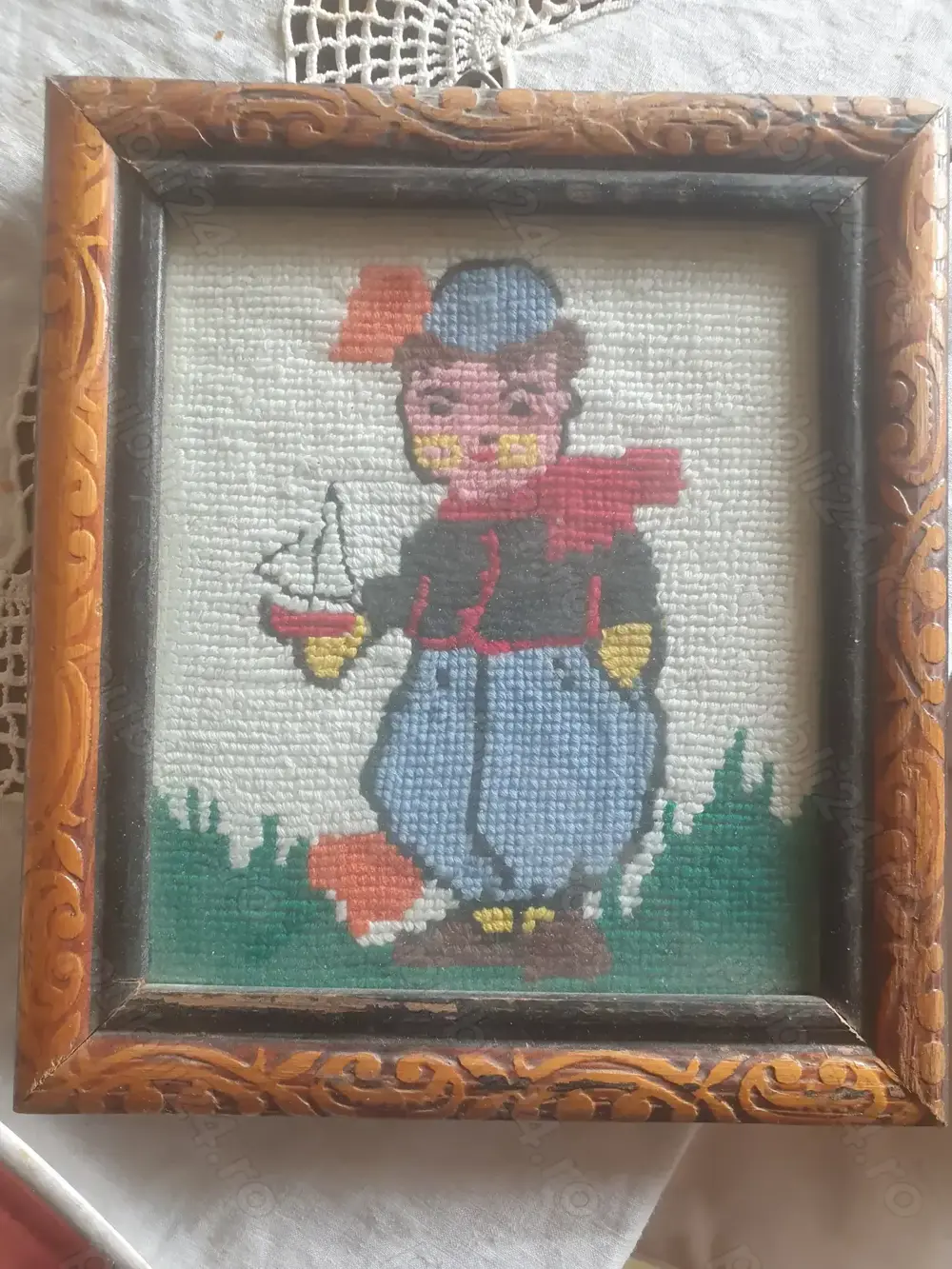 Goblen anul 1950 vechime 75 ani