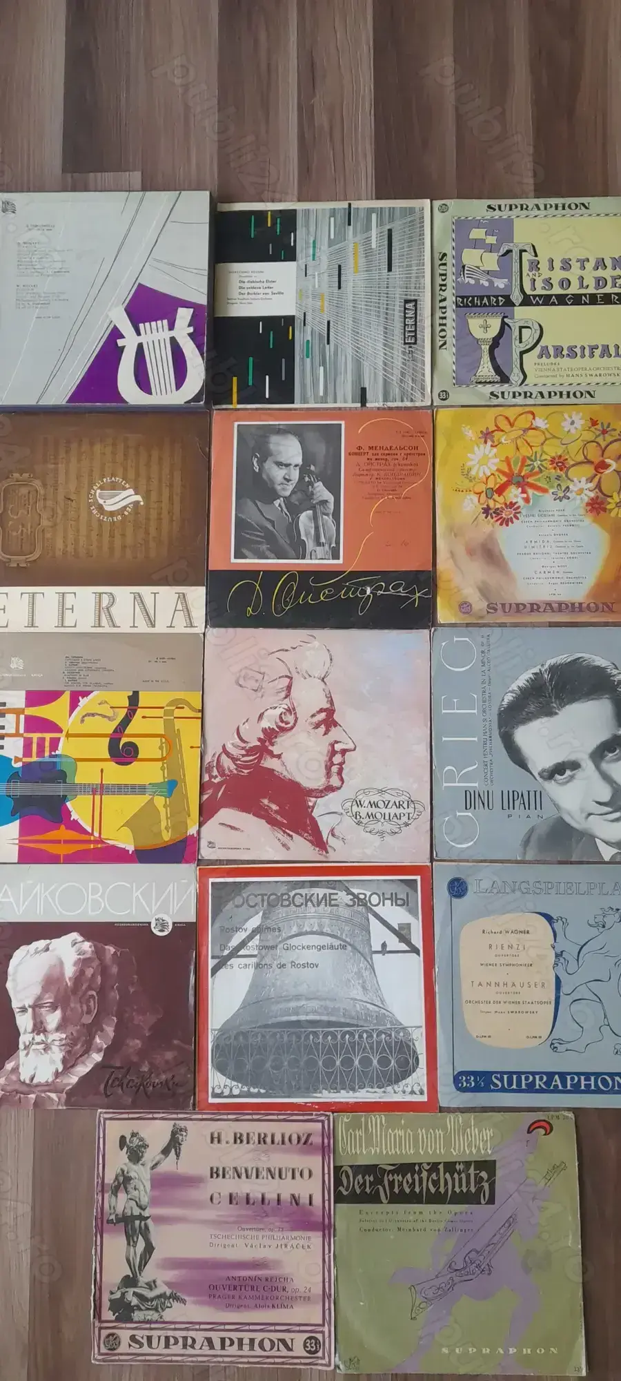 Discuri vinil, muzica diversa