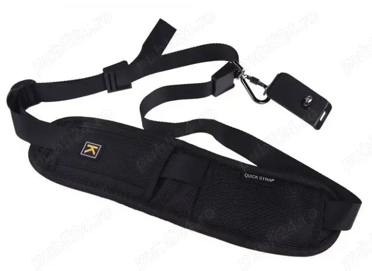 Curea Caden simpla ergonomica nylon aparat foto DSLR, Mirrorless, foto