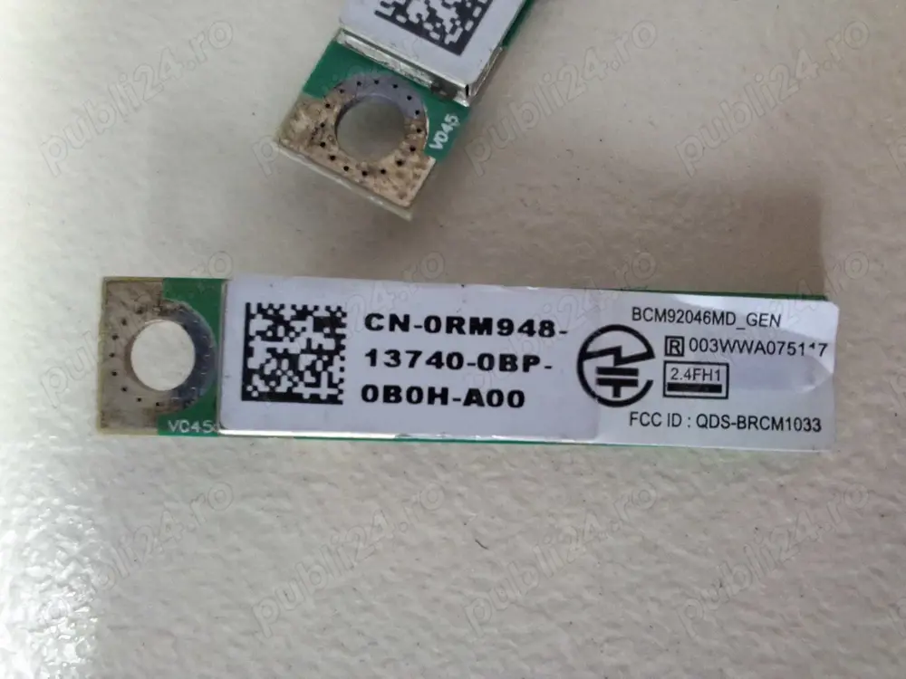 Dell WiFi 365 Bluetooth CN-0RM948 N5010 N7010 N4030 N4050 N5030 M6500