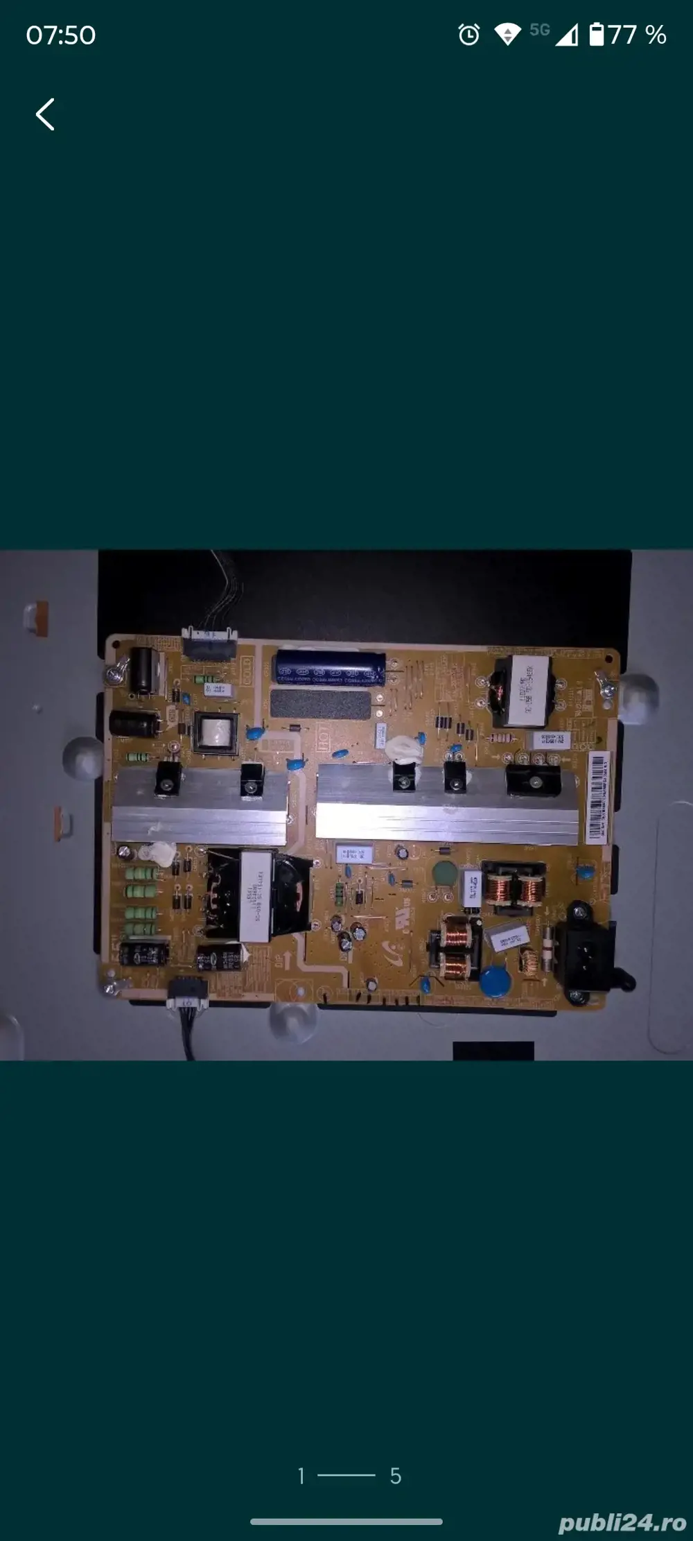 sursa led Samsung UE55J5500AW