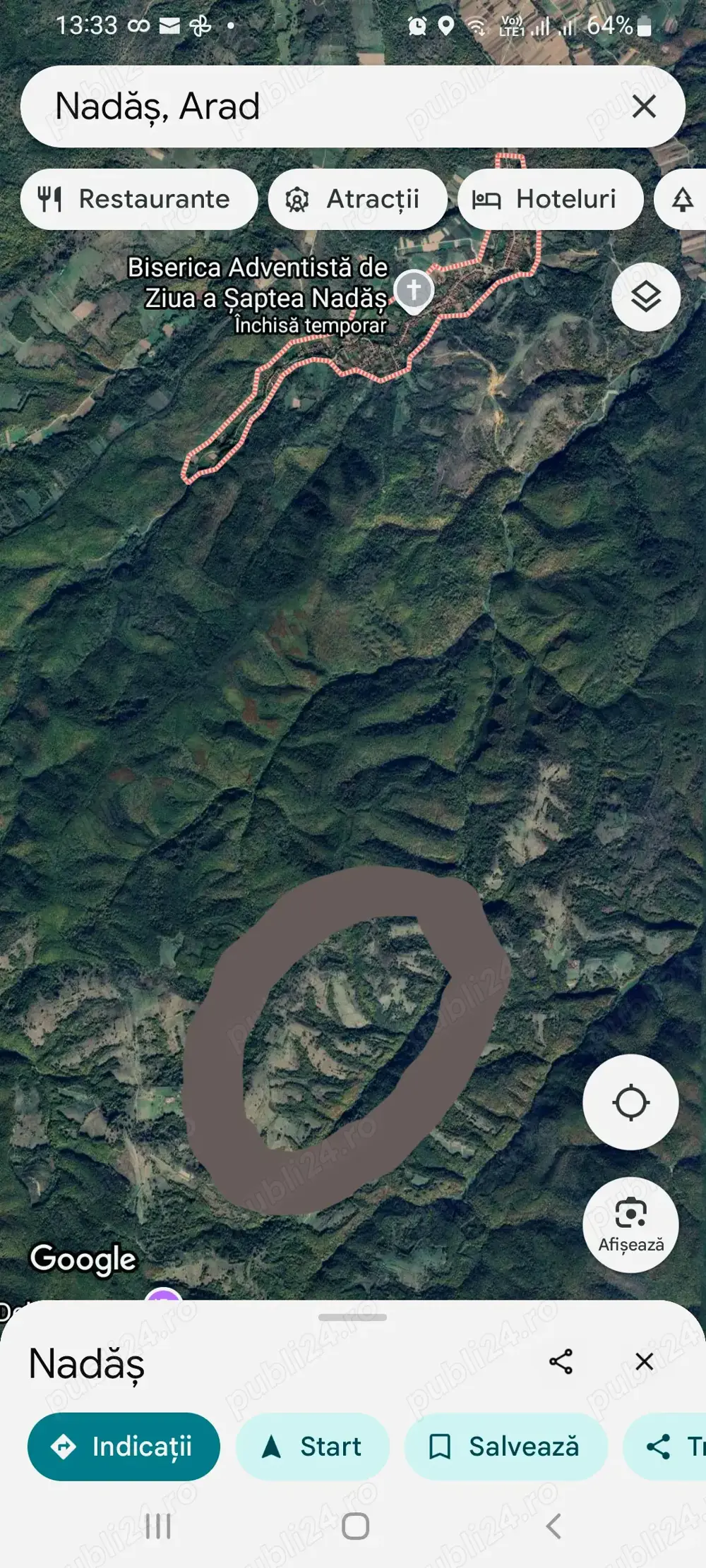 Vand 60 ha extraviran .