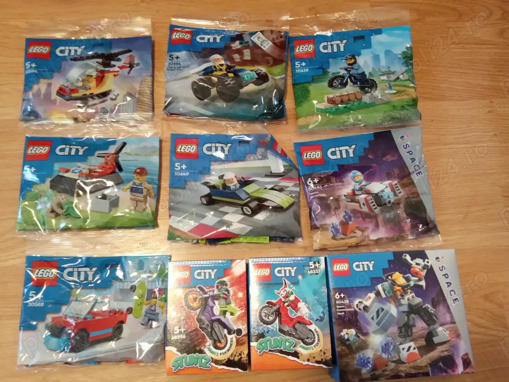 Seturi Lego city noi, sigilate, toate marimile