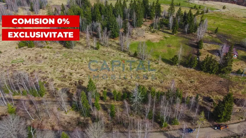 Teren intravilan cu utilitati, platou, Dealu Negru, Calatele