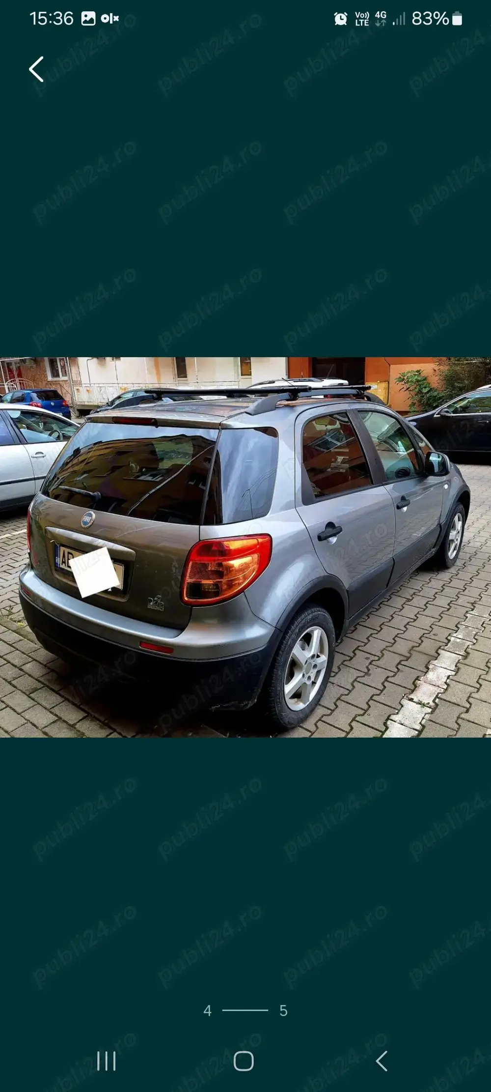 Vând mașină 4x4 la buton