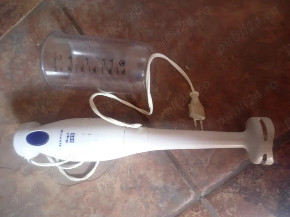 Vând mixer vertical Taurus Spania 600 w+robot platinum