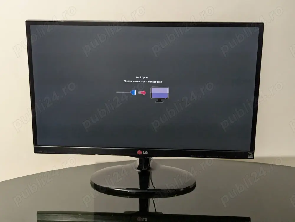 Monitor LED IPS, LG 23EA63V-P, 23 inch, full HD, ca nou