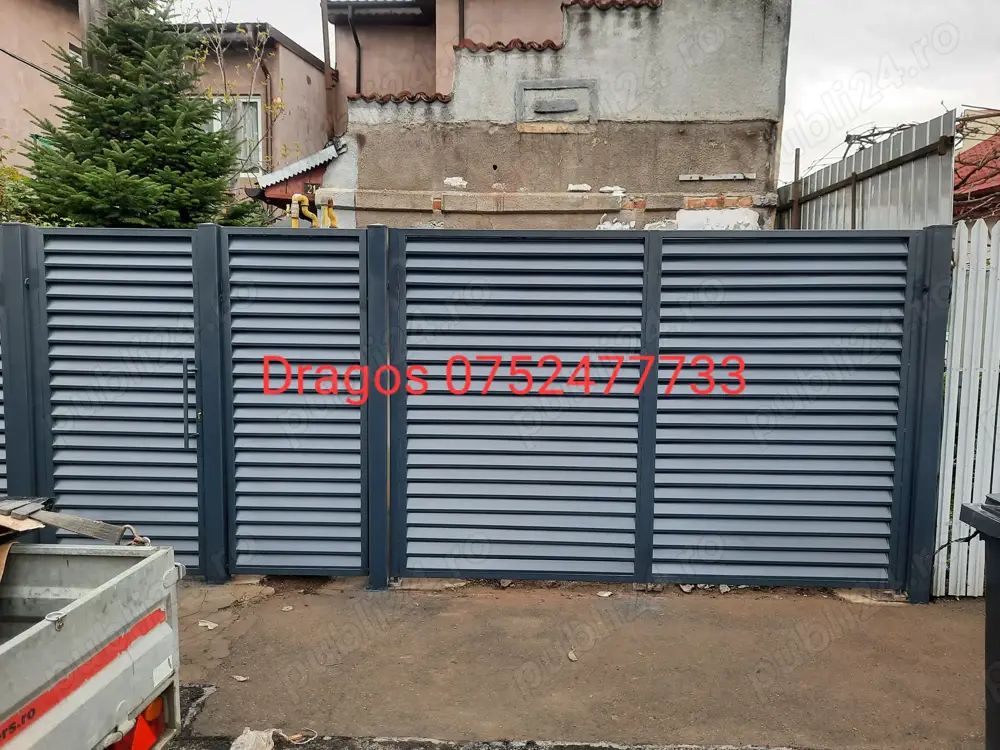 Firma noastră va sta la dispoziție cu o gamă largă de confecții metalice: -porți și gard tablă debit