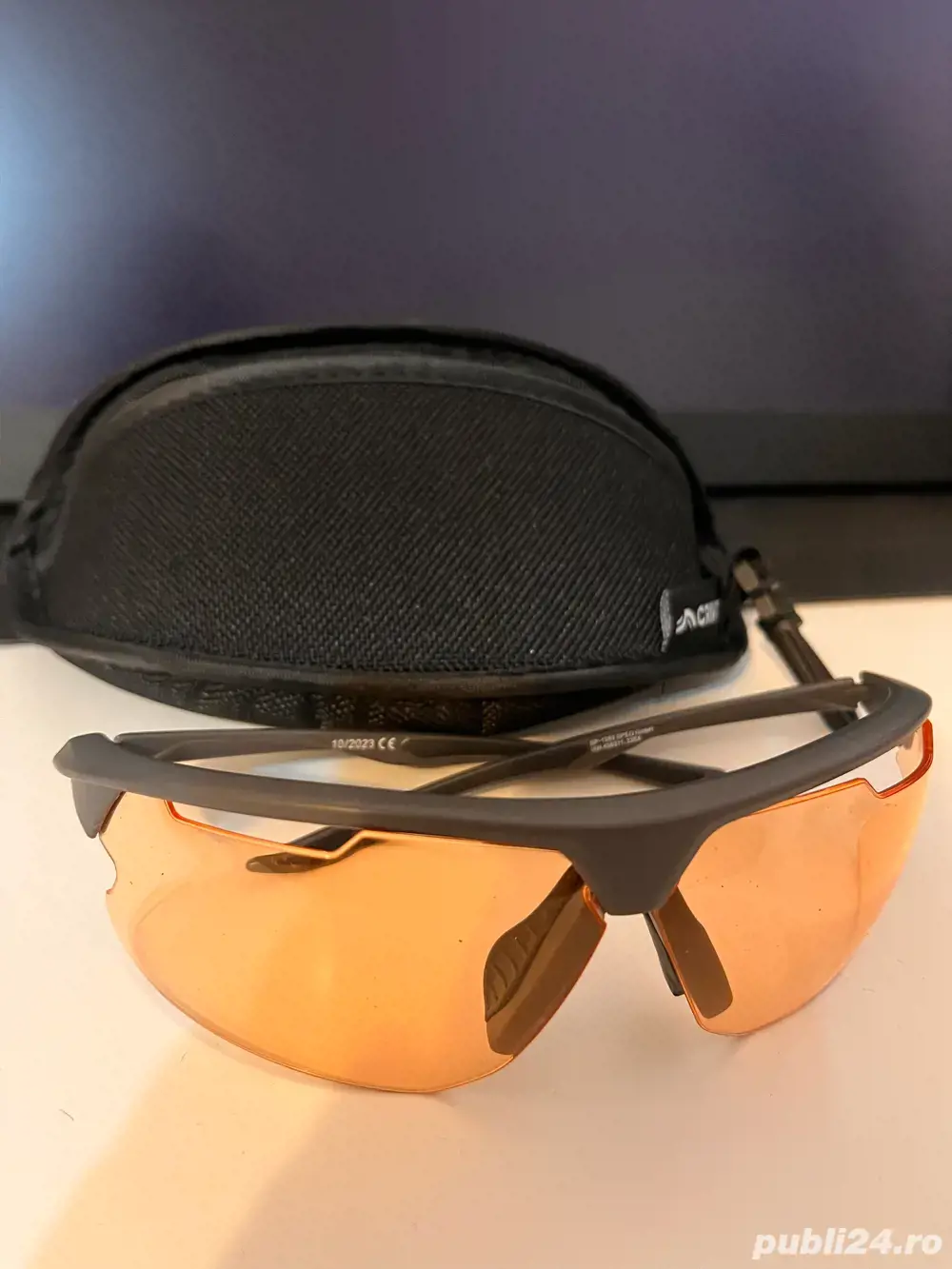 Set de lentile interschimbabile pentru ochelari sport   3 opțiuni pentru diferite condiții de lumină