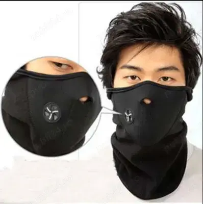 Cagula neopren ninja ski, moto, auto pentru fata !