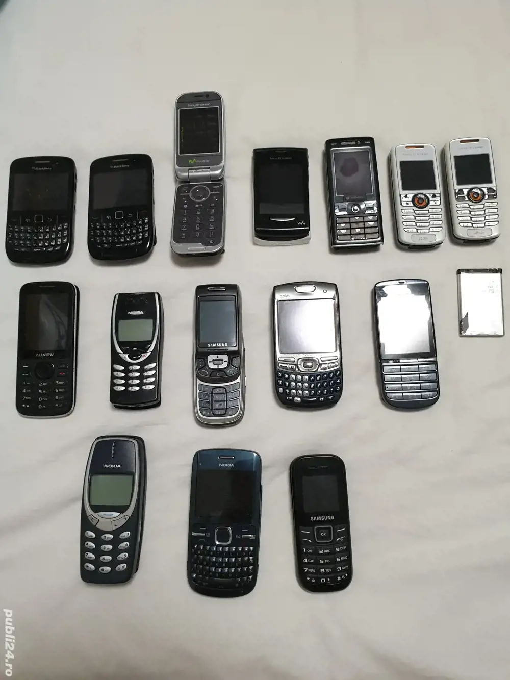 Nokia Samsung Allview BlackBerry Sony Ericsson si Treo Palm