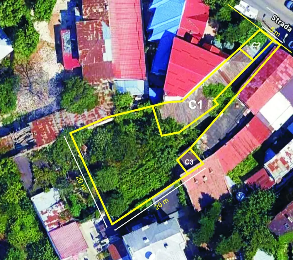 Calea Calarasi - Agricultori, 569 mp, pretabil investitie, comision 0%