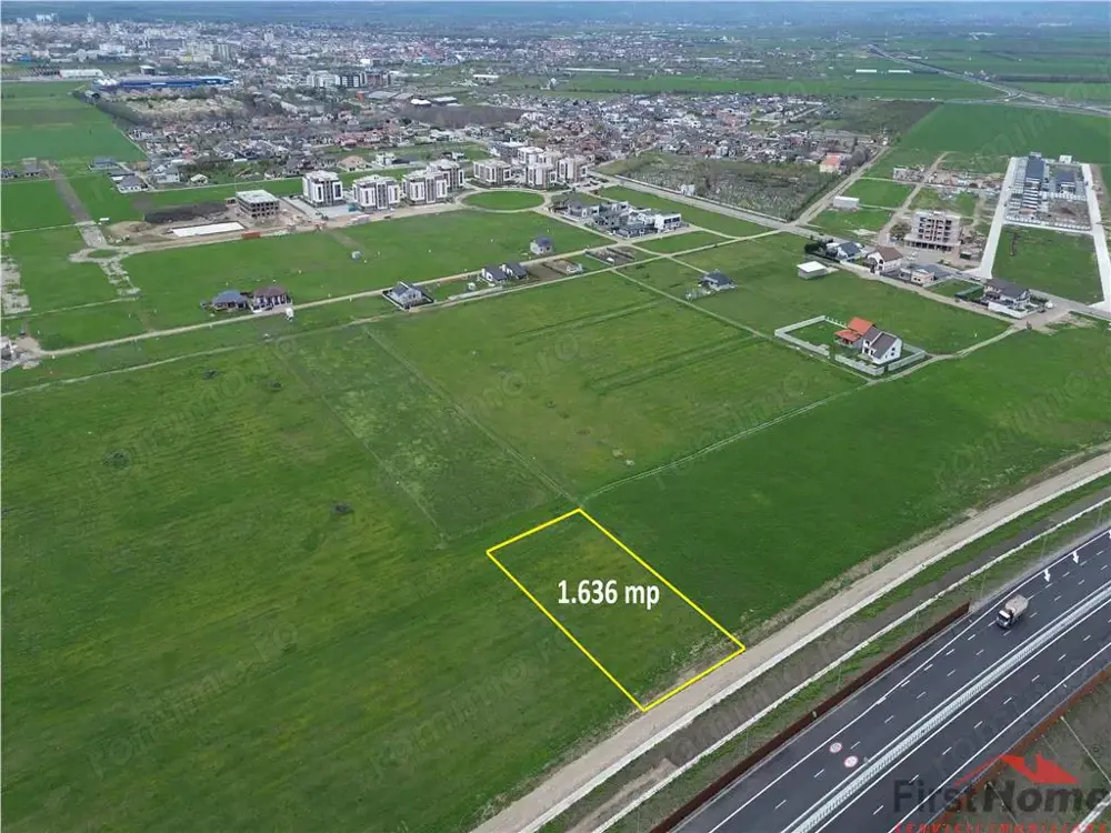Teren intravilan de vanzare in Focsani Nord 2.636 mp