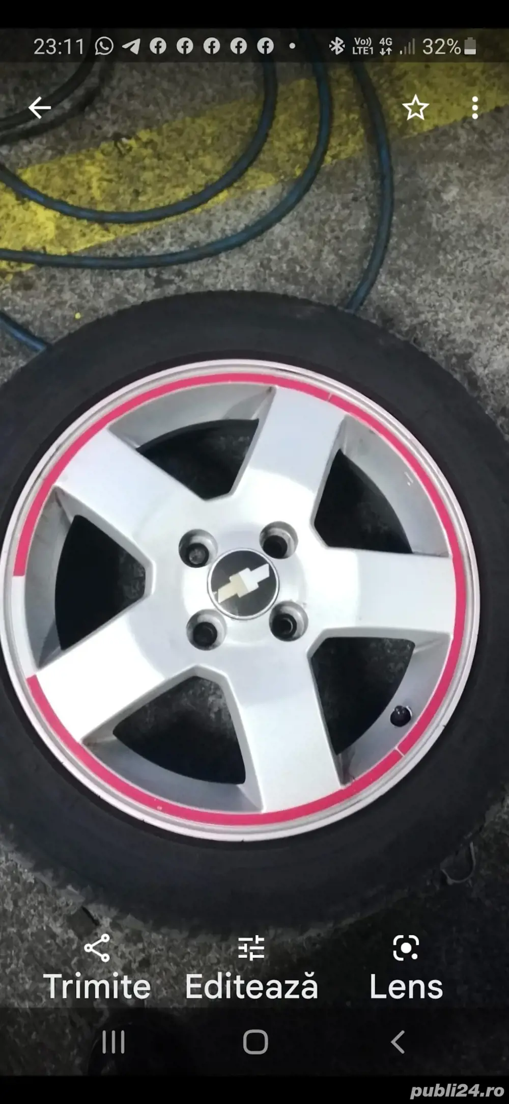 de vanzare jante chevrolet aveo