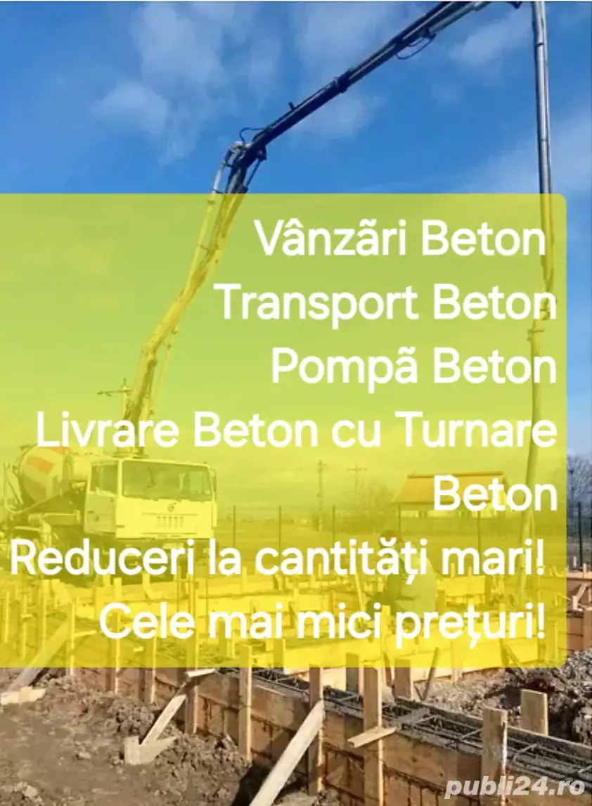 Statie de betoane-Livrare Betoane-Turnare Betoane