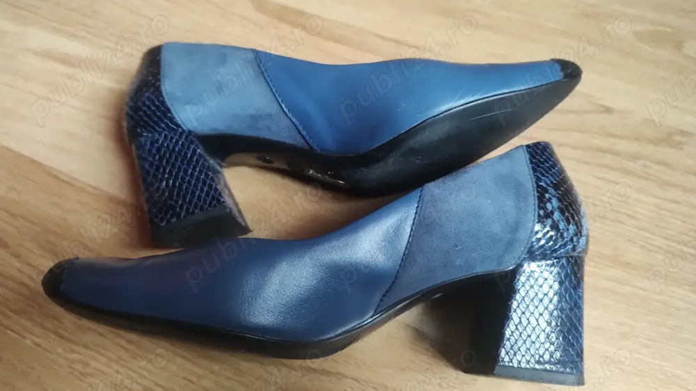 Pantofi eleganti din piele, marimea 38