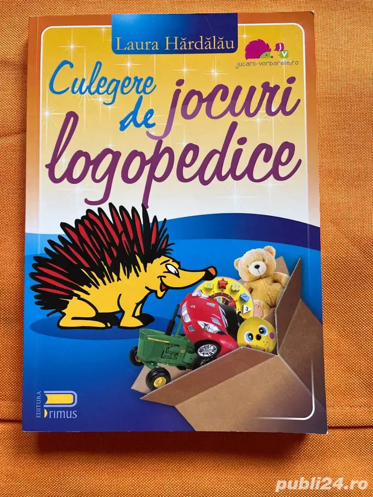 vand carte culegere de jocuri logopedice