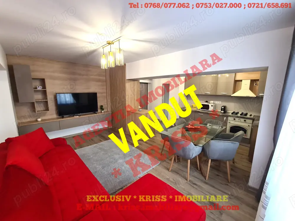 NOU PE PIAȚĂ! Apartament 3 Camere Ultracentral CF1 Decomandat Etaj 1 Renovat 2024 Mobilat Utilat NOU