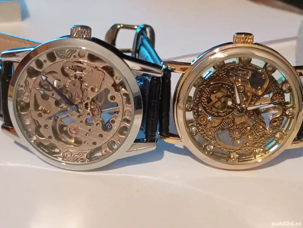 ceasuri mecanice tip scheleton noi