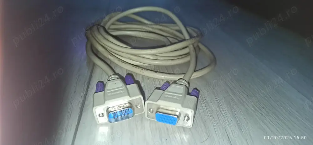 Prelungitor cablu VGA Monitor 2 metri Perfect functional, poze reale