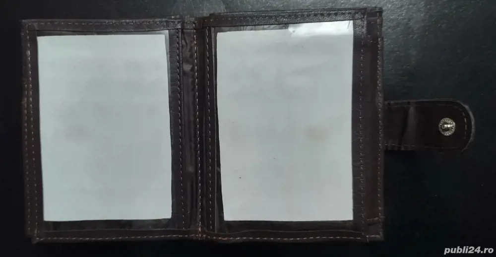 vând portofel bărbătesc din piele, NOU 