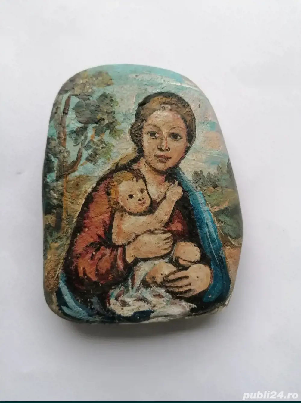 Pictura făcută pe piatra