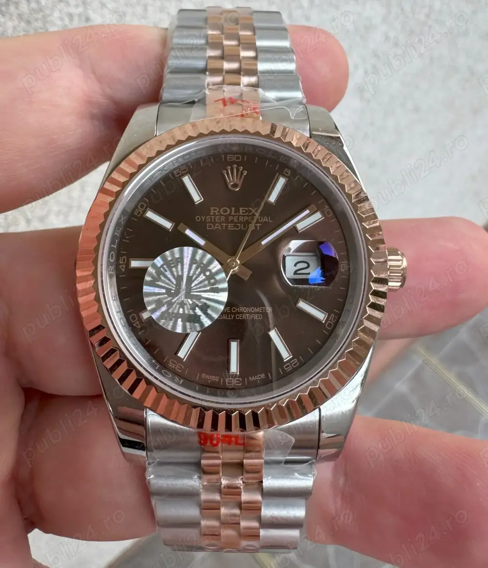 Rolex Datejust 41 mm Automatic Japonez two tone rose gold CITIZEN MIYOTA 8215 Replica Clona 1 la 1 1