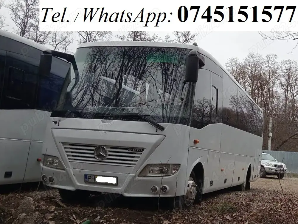 Autocar Mercedes - Benz Cibro III O813, an 2011, Euro 5, AC-clima, 31 locuri, stare perfecta