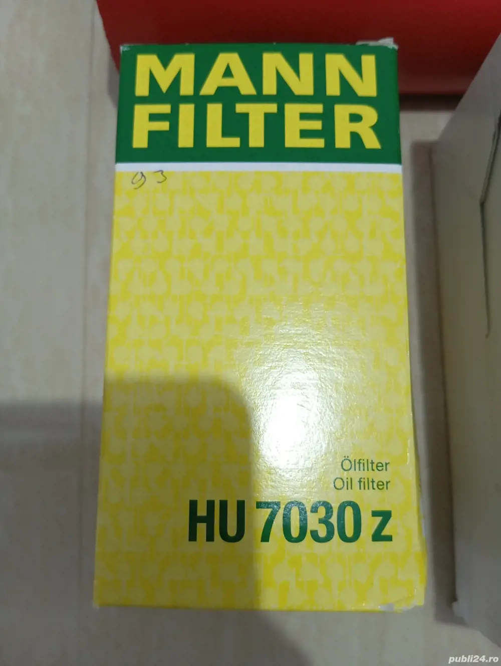 Pachet filtre auto  revizie