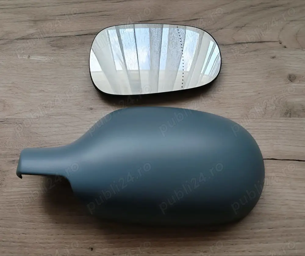Capac de oglindă stânga, prevopsit și Sticlă oglindă pentru Renault Megane 1