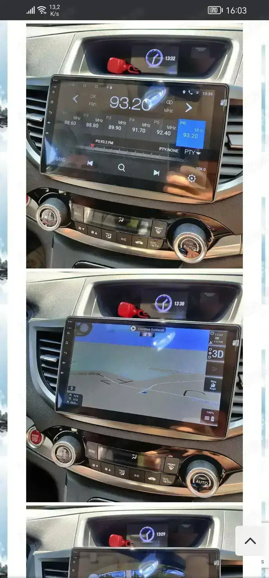 Alarma auto senzori parcare incalzire scaun Navi camere marsalier yale