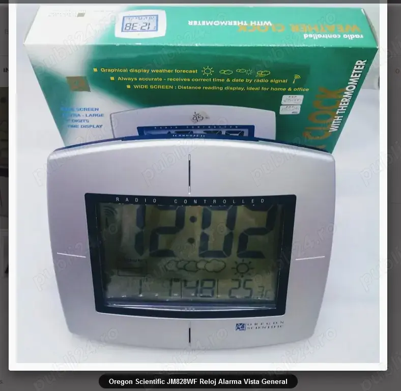 Statie meteo Oregon Scientific Radio Controlled model JM828WF