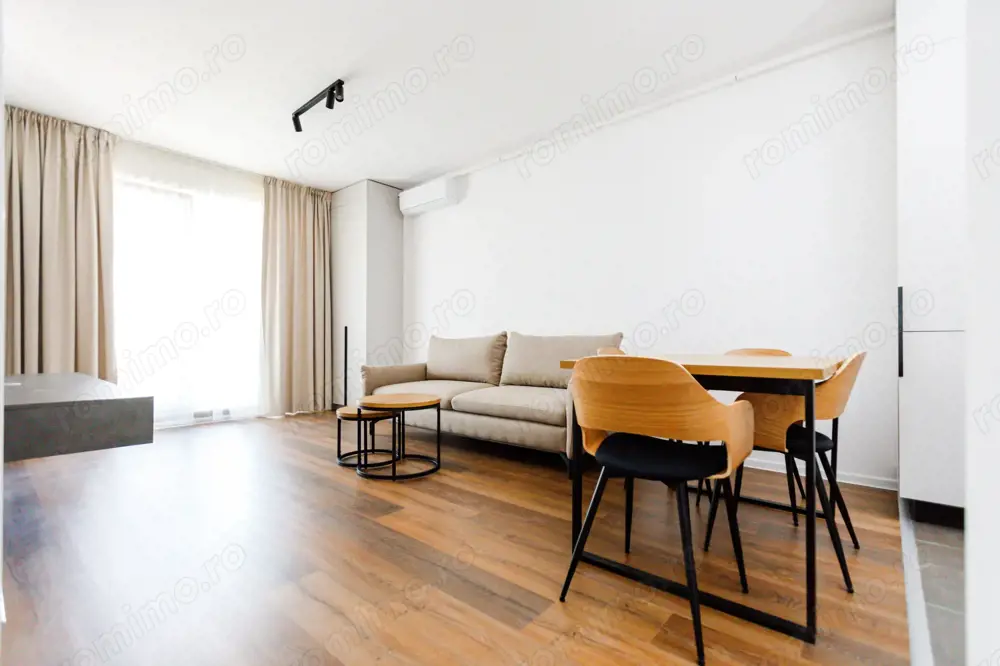 2 camere, mobilat si utilat, cu parcare, in complexul Denya