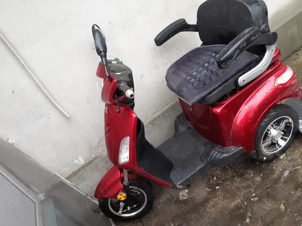 Triciclu electric nou înmatriculat primărie,asigurare 1an