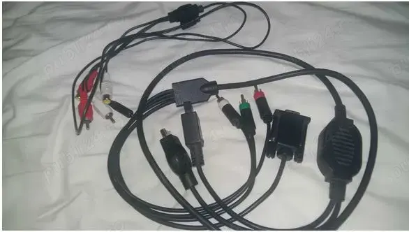 Cablu VGA Component Audio pt. console PlayStation & Nintendo Wii