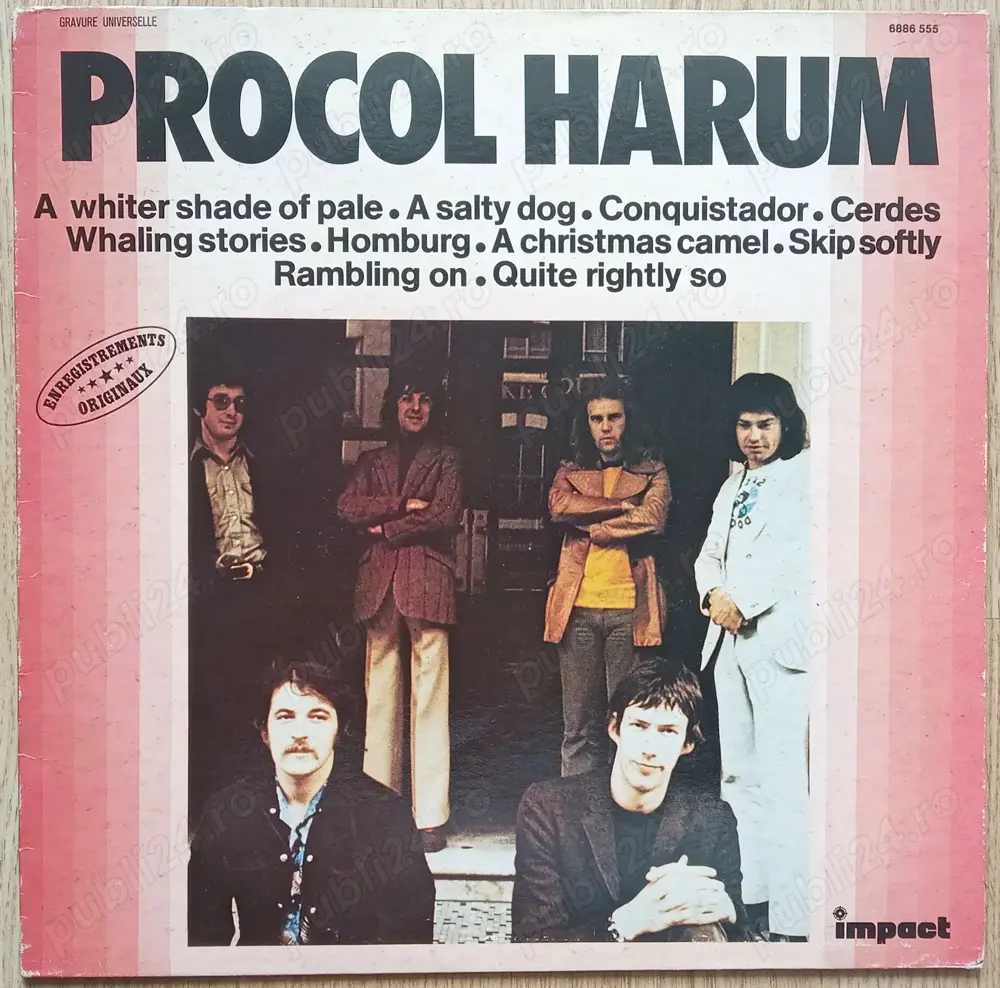 disc vinil Procol Harum - Procol Harum (1978) France
