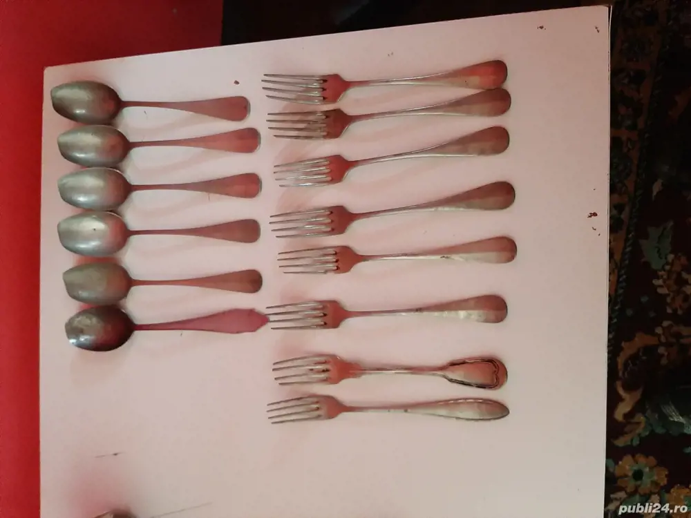 Tacamuri din alpaca argintate