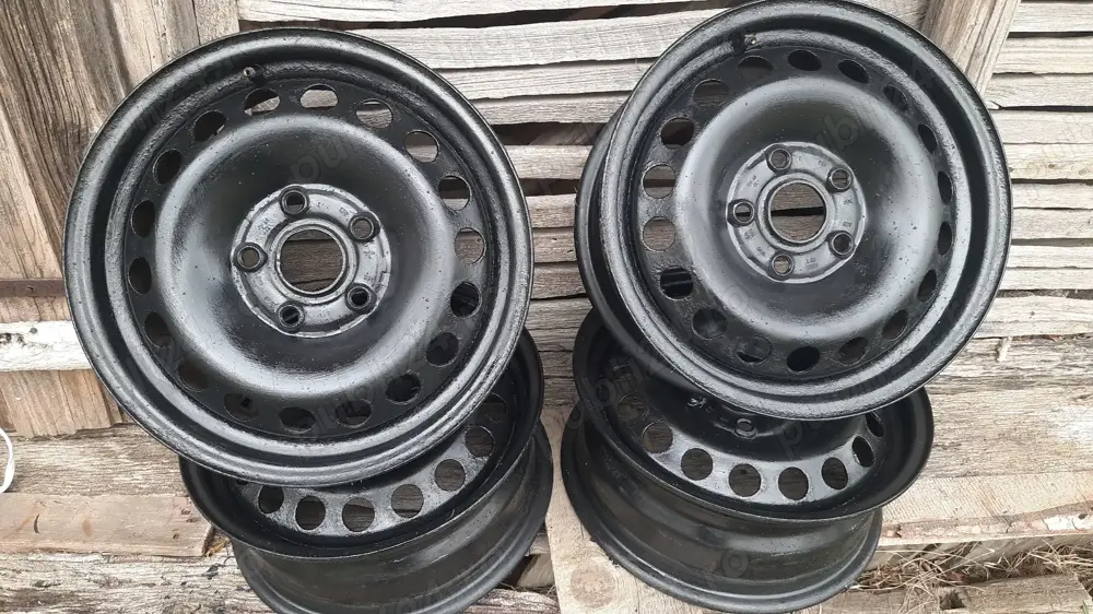 Jante tablă 5×112 R15 VW Golf,Caddy,Touran,Skoda Octavia, Seat  Leon. 