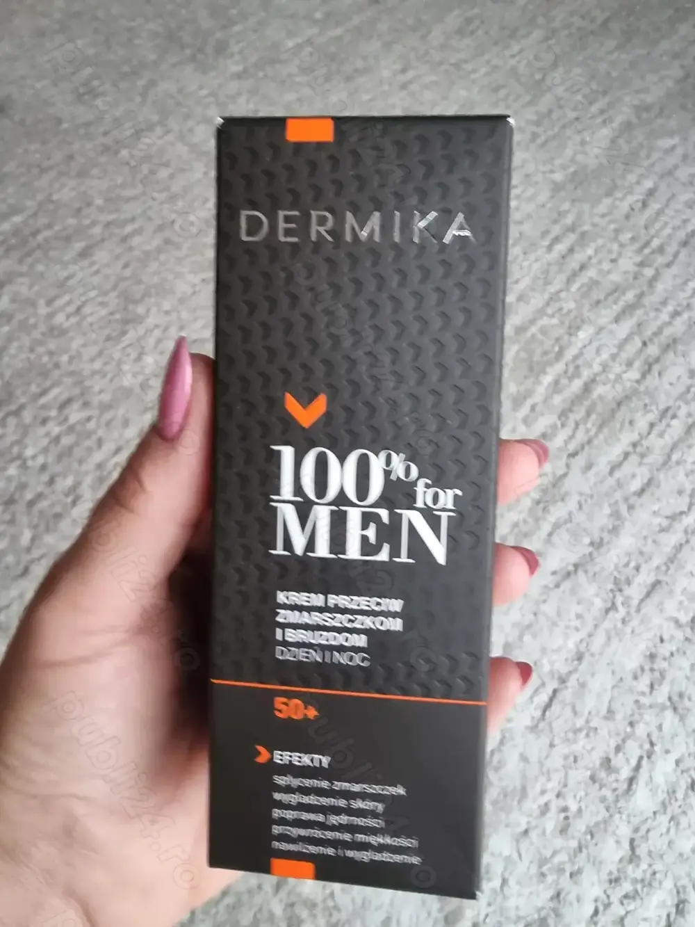 Dermika crema 50 ml, antirid barbati 50+