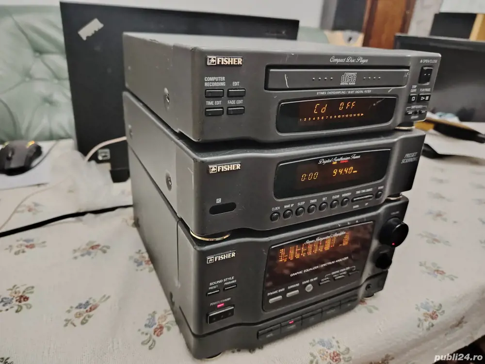 Sistem mini Fisher CA G5 și boxe  ST 171