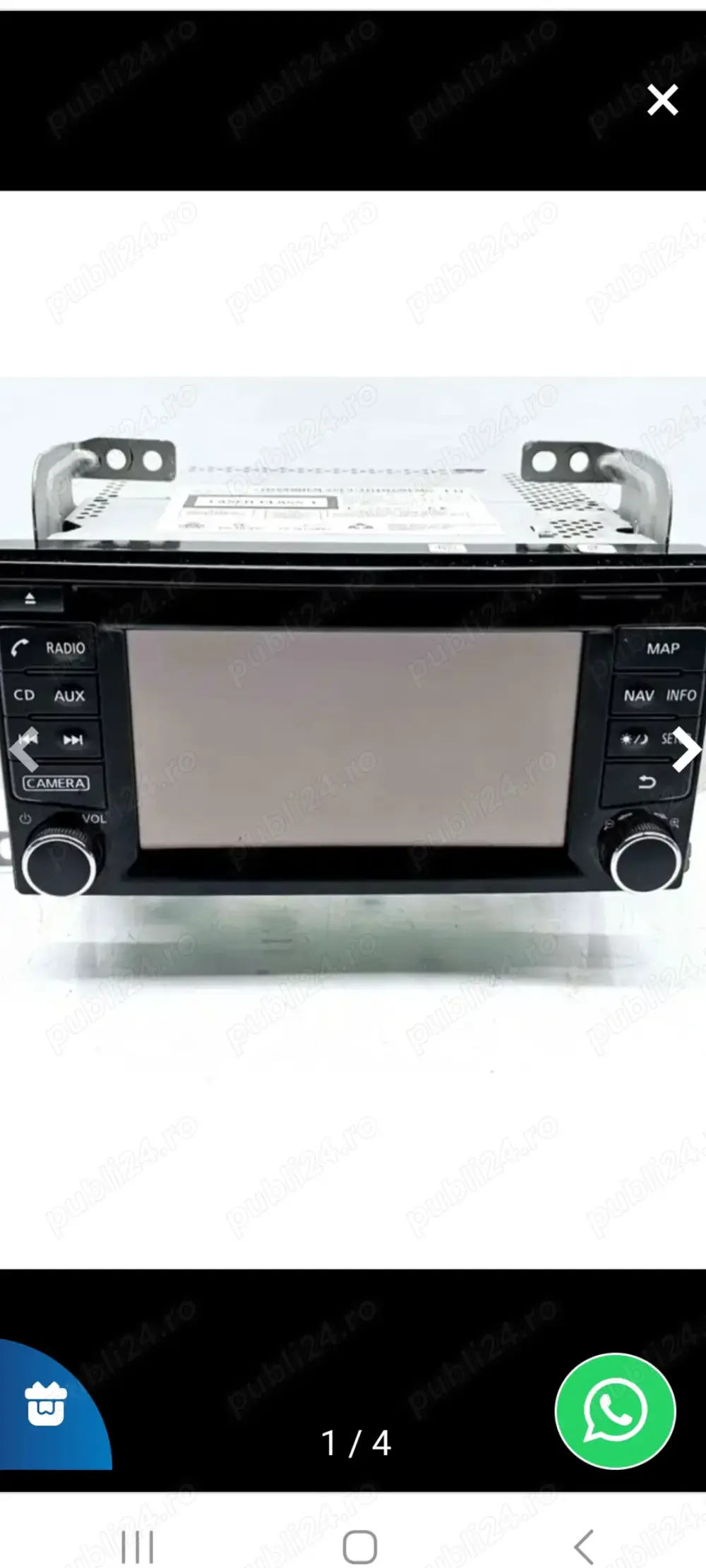 Sistem navigație Nissan Juke 